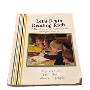 Let’s Begin Reading Right (6th e.d.) by Fields, Groth, & Spangler.